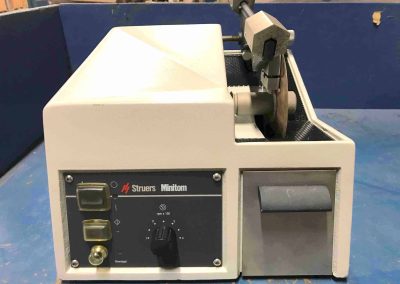 #201 Struers Minitom Precision Diamond Saw Used Metallography Equipment Metallography Canada Materials Testing Used Equipment 3