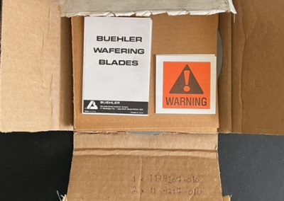 #266a Buehler Abrasive Blades 7 3-pack Used Metallography Equipment Metallography Canada Materials Testing Used Equipment