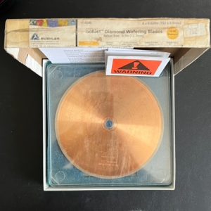 #266d Buehler Diamond Blade 11-4246 6 Used Metallography Equipment Metallography Canada Materials Testing Used Equipment