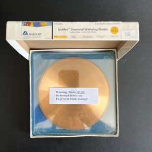 #266f Buehler Diamond Blade 11-4246 6 Used Metallography Equipment Metallography Canada Materials Testing Used Equipment