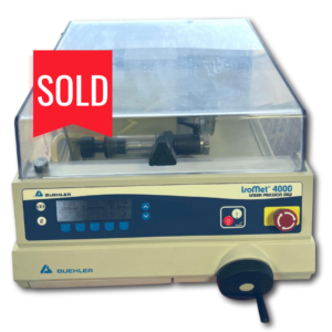 SOLD 266-Buehler-Isomet-4000-Precision-Saw-1-Used-Metallography-Equipment-Metallography-Canada-Materials-Testing-Used-Equipment