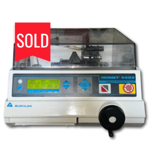 SOLD 269-Buehler-Isomet-5000-Automatic-Precision-Saw-1-Used-Metallography-Equipment-Metallography-Canada-Materials-Testing-Used-Equipment