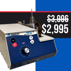 SALE 300-Buehler-Isomet-Precision-Saw-1-Used-Metallography-Equipment-Metallography-Canada-Materials-Testing-Used-Equipment