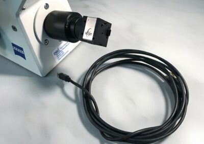 #320 Zeiss AxioVert 40 MAT Inverted Microscope & Camera 7 Used Metallography Equipment Metallography Canada Materials Testing Used Equipment