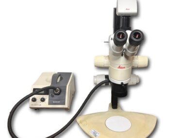 #326 Leica MZ12.5 Stereo Microscope Camera Lightsource Stereoscope 2 Used Metallography Equipment Metallography Canada Materials Testing Used Equipment