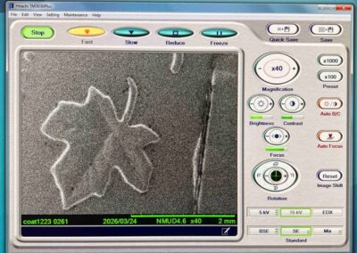 Hitachi TM3030PLUS Tabletop SEM Microscope 4 Used Metallography Equipment Metallography Canada Materials Testing Used Equipment
