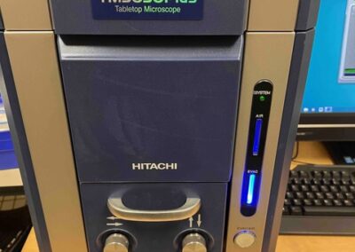 Hitachi TM3030PLUS Tabletop SEM Microscope 5 Used Metallography Equipment Metallography Canada Materials Testing Used Equipment