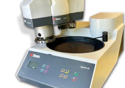#249 Struers TegraPol-25 Semi-Automatic 10” Polisher 1 Used Metallography Equipment Metallography Canada Materials Testing Used Equipment
