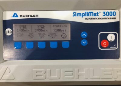 Buehler Simplimet-3000 Hot Mounting Press #338 4 Used Metallography Equipment Metallography Canada Materials Testing Used Equipment