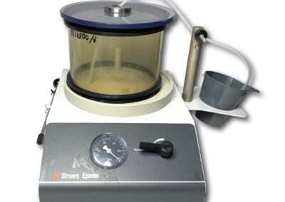 #223 Struers Epovac Vacuum Impregnation Device 1 Used Metallography Equipment Metallography Canada Materials Testing Used Equipment