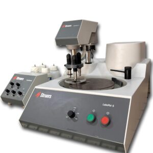 #344 Struers LaboPol-5 Semi-Auto 8 Polisher 1 Used Metallography Equipment Metallography Canada Materials Testing Used Equipment